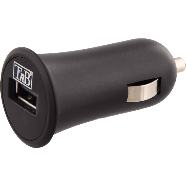 Chargeur voiture 1 port USB-A noir