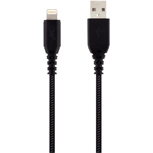 Cordon USB type A vers type Lightning 1,5m noir
