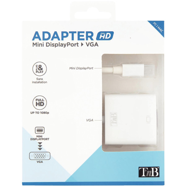 Adaptateur mini DisplayPort vers VGA