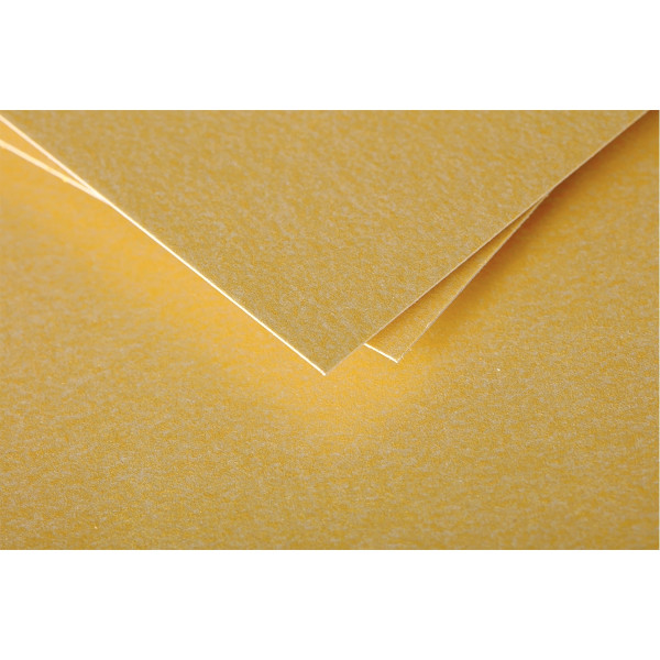 Paquet de 20 enveloppes Pollen 110x220mm 120g or