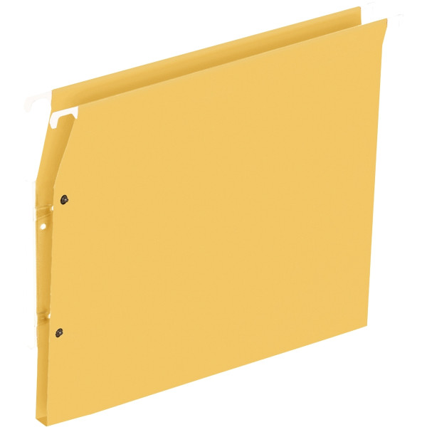Paquet de 25 dossiers suspendus pour armoire, dos 15 mm, coloris jaune