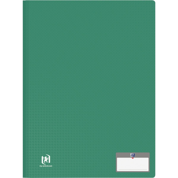 Protège-documents MEMPHIS 20 pochettes fixes 40 vues coloris vert