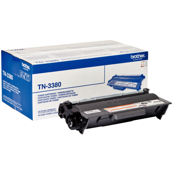 Brother TN3380 toner laser noir haute capacité authentique