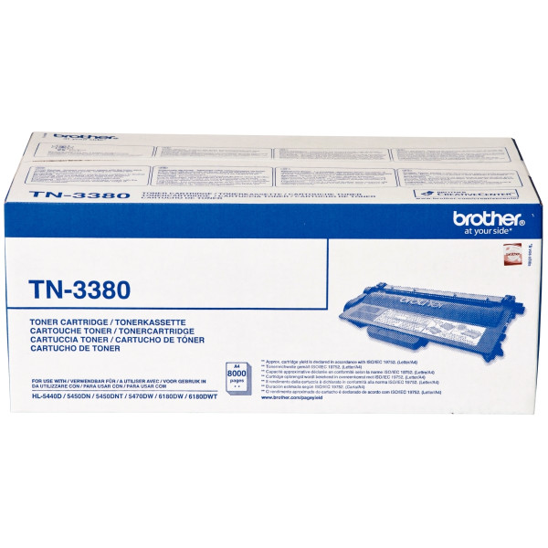 Brother TN3380 toner laser noir haute capacité authentique