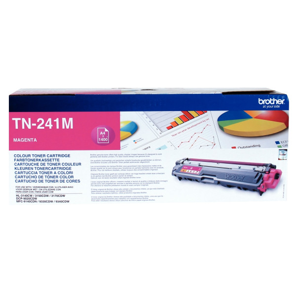 Brother TN241M toner laser magenta authentique