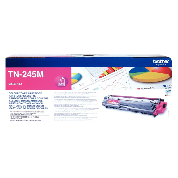 Brother TN245M toner laser magenta haute capacité authentique