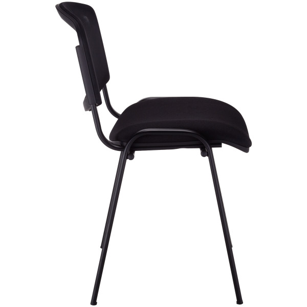 Chaise d'accueil Mesh ergonomique noir