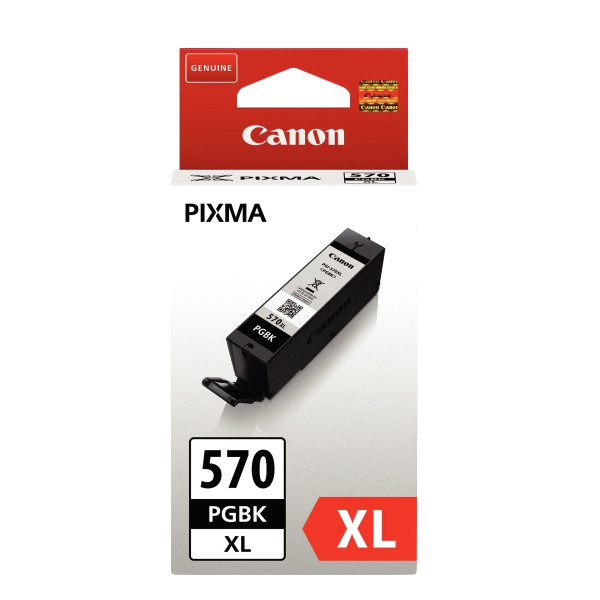 Canon 570XL cartouche jet d'encre noire haute capacité authentique (PGI570PGBK XL)
