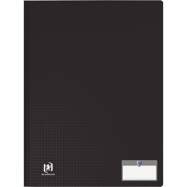 Protège-documents MEMPHIS 60 pochettes fixes 120 vues coloris noir