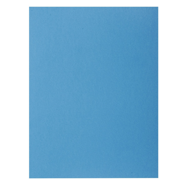 Paquet de 100 chemises 210 g ROCK"S format 24x32 cm bleu