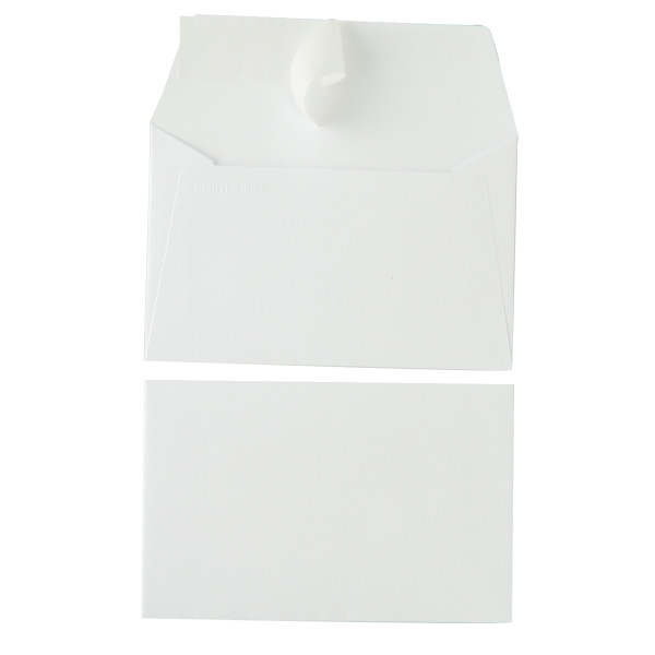 Paquet de 20 enveloppes Pollen 90x140mm 120g blanc
