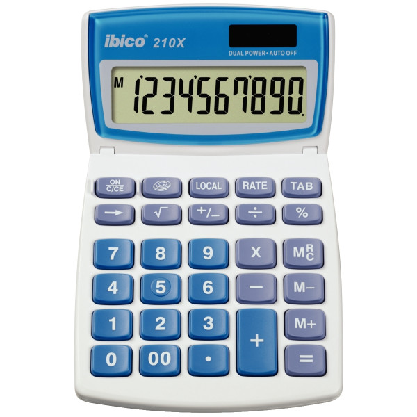 Machine à calculer professionnelle de bureau Ibico 210X