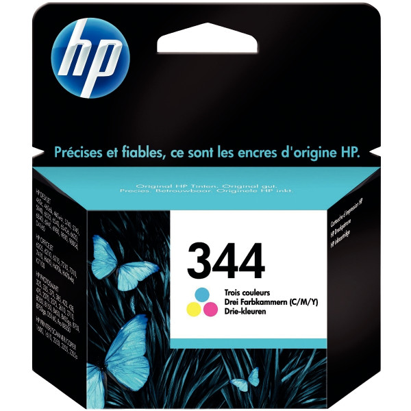 HP 344 cartouche d'encre trois couleurs grande capacité authentique (C9363EE)