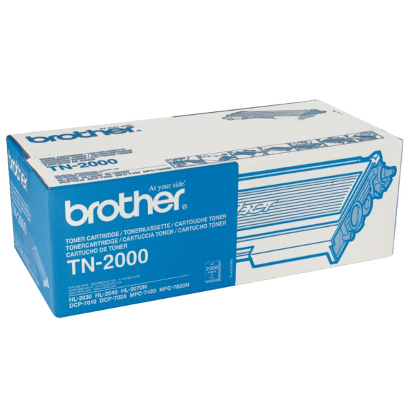Brother TN2000 toner laser noir authentique