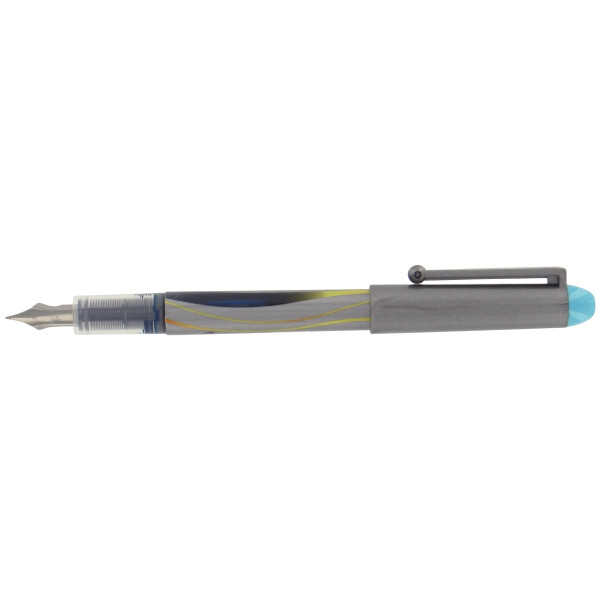 Stylo plume jetable V-Pen turquoise