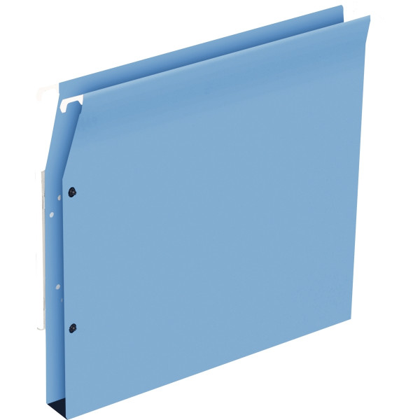 Paquet de 25 dossiers suspendus pour armoire dos 30 mm, coloris bleu