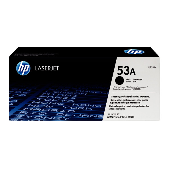 Cartouche laser à la marque HP Q7553A noir