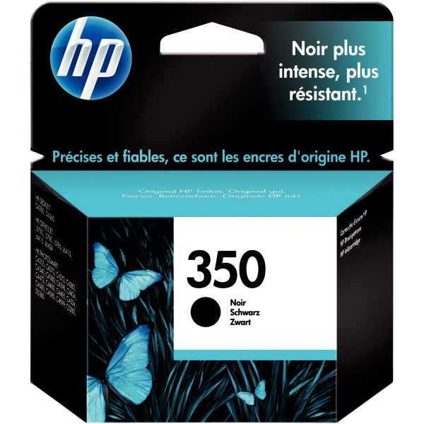 HP 350 cartouche d'encre noire authentique (CB335EE)