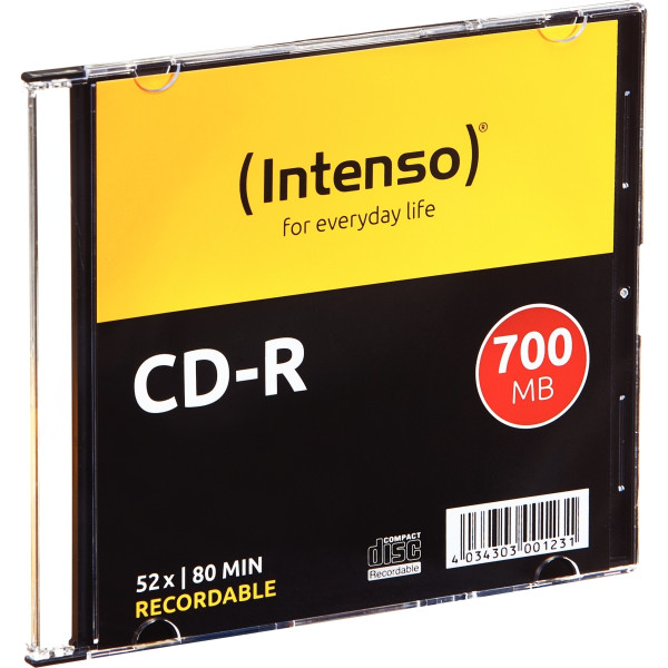 Paquet de 10 CD-R Intenso 700 Mo 52X