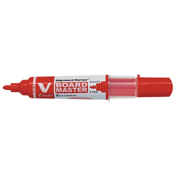 Marqueur tableau blanc V-Board Master pointe ogive 1,7mm rouge