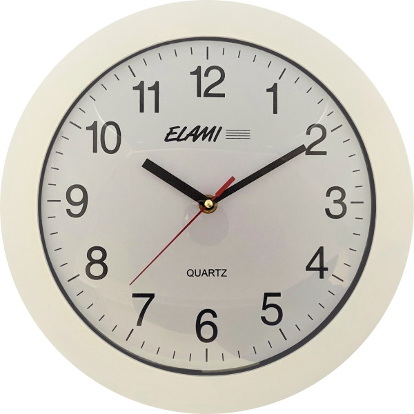 Horloge classique diamètre 30cm blanc