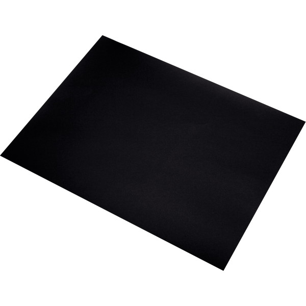 Paquet de 25 feuilles à dessin 50x65cm 185g noir