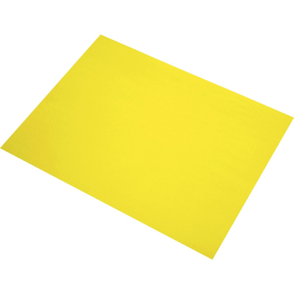 Paquet de 25 feuilles à dessin 50x65cm 185g jaune