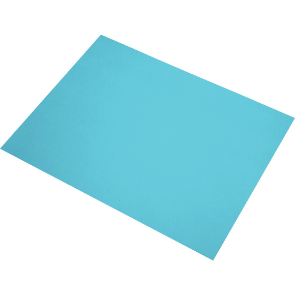 Paquet de 25 feuilles à dessin 50x65cm 185g bleu turquoise