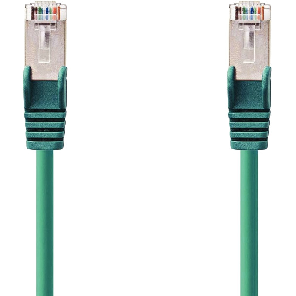Câble RJ45 droit 6 S/FTP 1 mètre vert