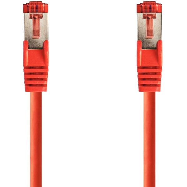 Câble RJ45 droit 6 S/FTP 1 mètre rouge