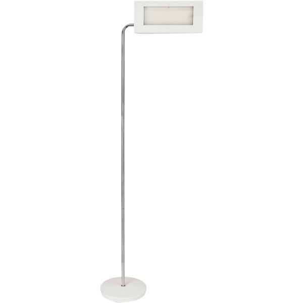 Lampadaire LED Swing blanc
