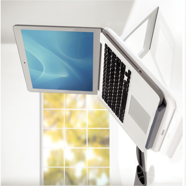 Support ordinateur portable QuickLift I-Spire blanc