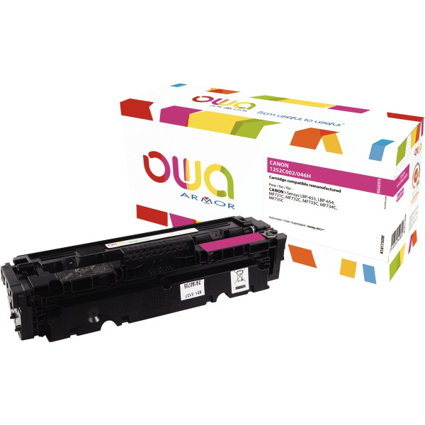 OWA Armor cartouche laser magenta haute capacité compatible Canon 046H
