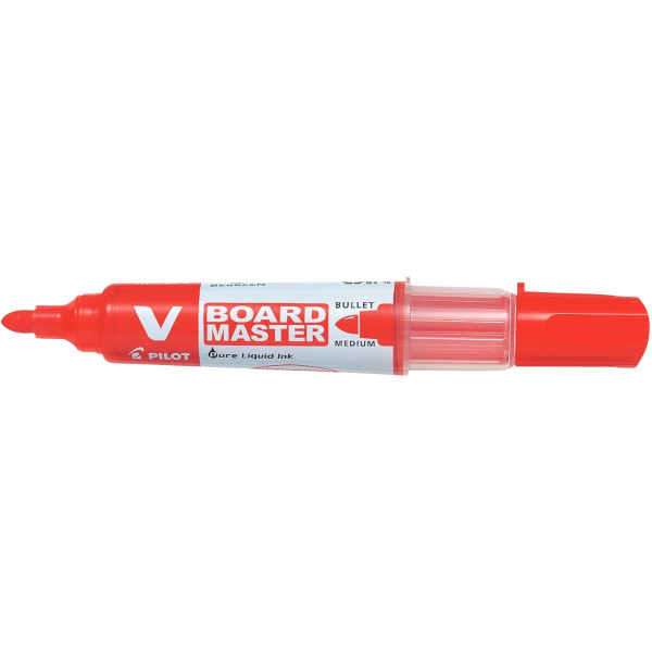 Marqueur tableau blanc V-Board Master pointe ogive 2,3mm rouge