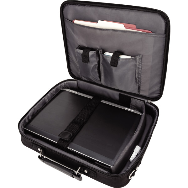 Sacoche Notepac clamshell pour ordinateur portable jusqu'à 15.6" noir