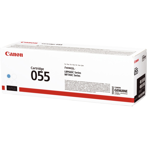 Canon 055 cartouche laser cyan authentique