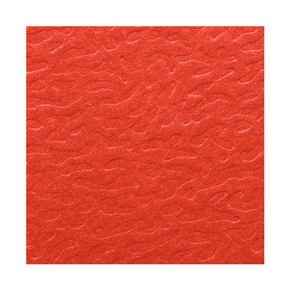 Carton de 10 chemises EUROFOLIO+ ALPINA, dos 15 mm, rouge