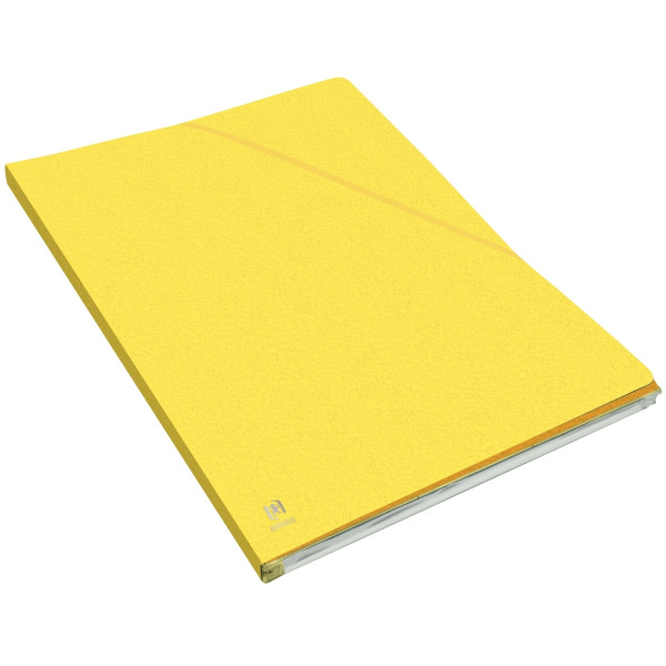 Carton de 10 chemises EUROFOLIO+ ALPINA, dos 15 mm, jaune