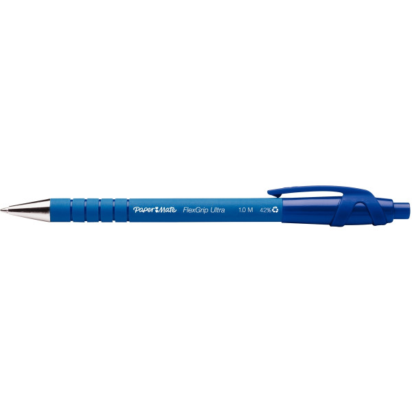 Pack de 36 stylos Flexgrip Ultra bleus dont 6 gratuits
