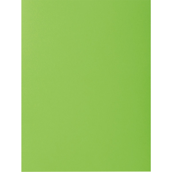 Paquet de 50 chemises 2 rabats ROCK"S 210g, format 24x32 cm, vert