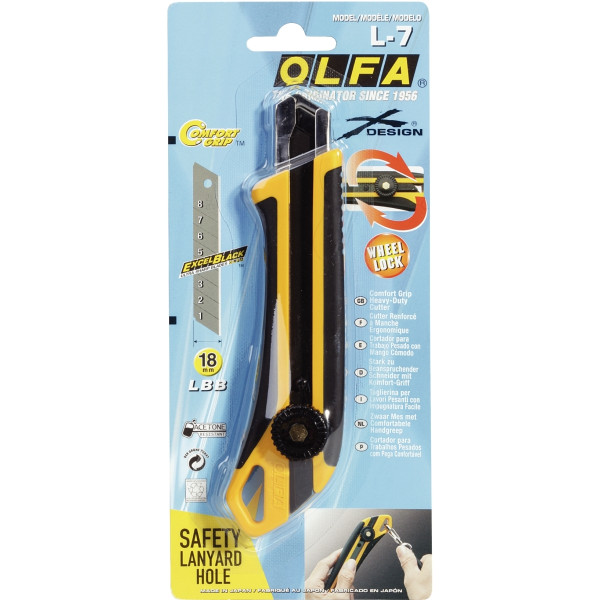 Cutter grand modèle OLFA L7 18mm