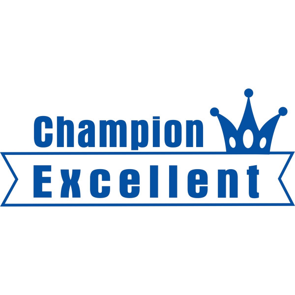 Tampon Les P'tits Champions, formule "Champion excellent"