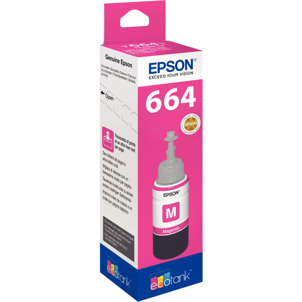 Flacon d'encre à la marque Epson T664340 magenta