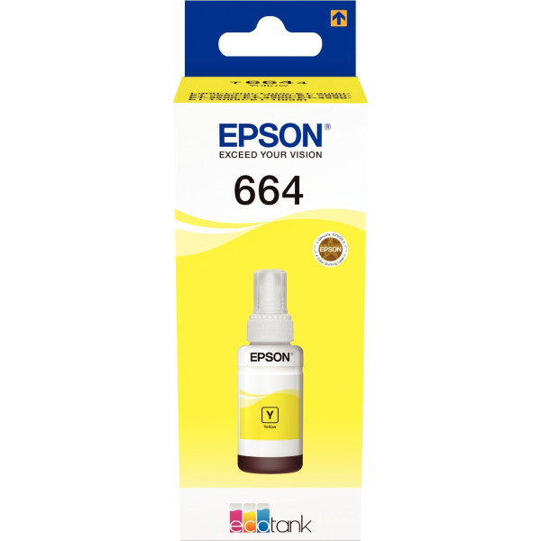 Flacon d'encre à la marque Epson T664440 jaune