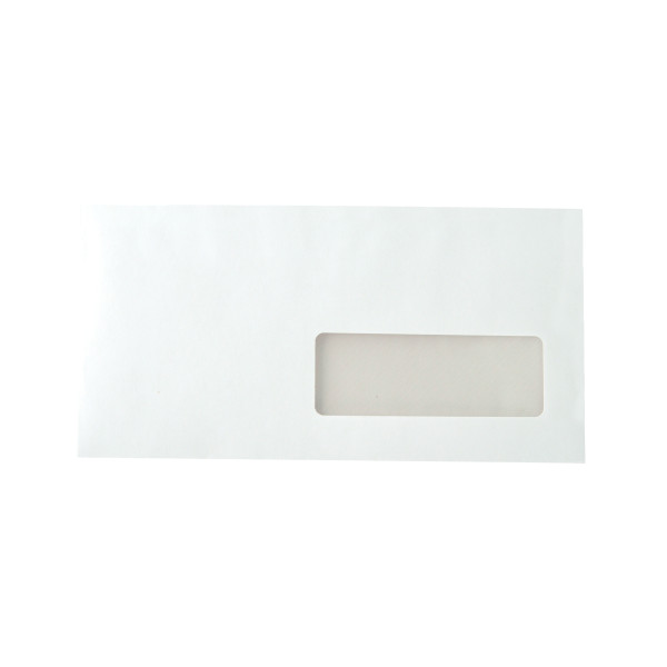 Boîte de 500 enveloppes blanches DL 110x220 90g/m²