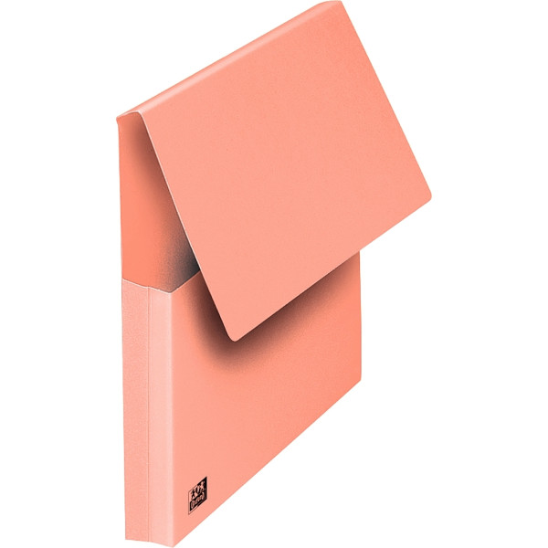 Paquet de 10 pochettes VIP à rabat, format 24x32 cm, rose pastel