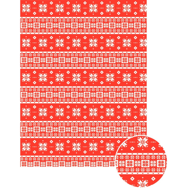 Pochette de 30 feuilles pour Decopatch motifs Noël