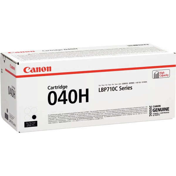 Canon 040H cartouche laser noir haute capacité authentique