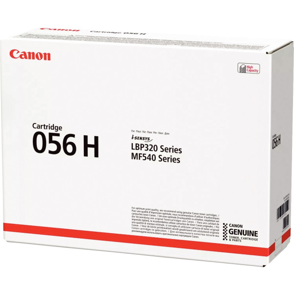 Canon 056H cartouche laser noir haute capacité authentique