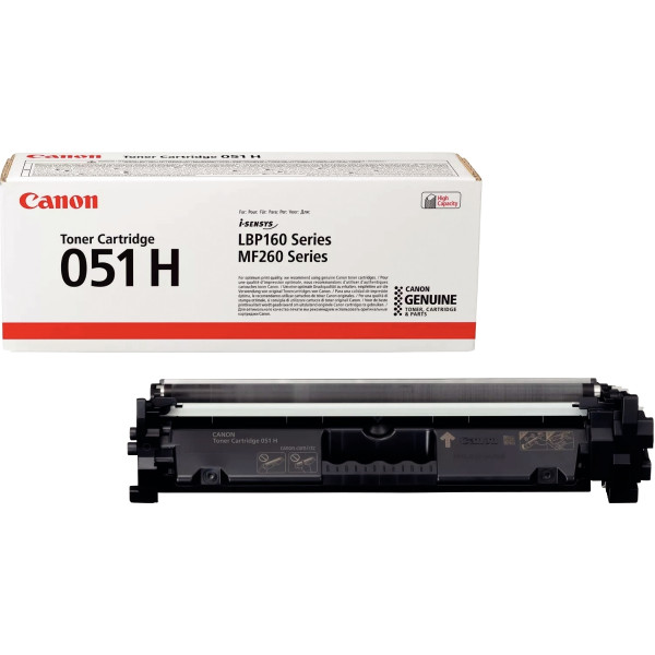 Canon 051H cartouche laser noir haute capacité authentique